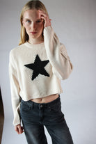 Intarsia Star Sweater