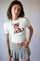 Kitty Short Sleeve Sweater