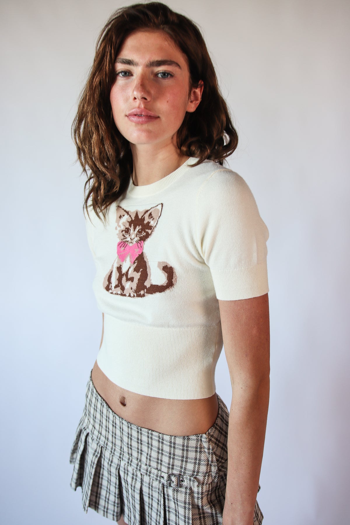 Kitty Short Sleeve Sweater