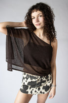 Open Knit Lightweight Poncho