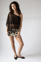 Open Knit Lightweight Poncho
