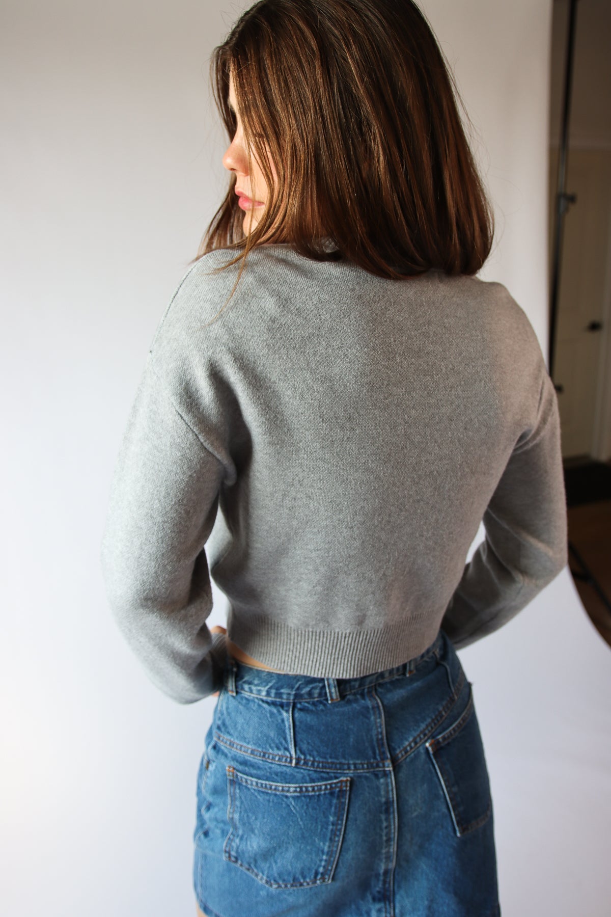 Printed Knit Graphic Sweater