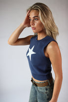 Graphic Sweater Vest