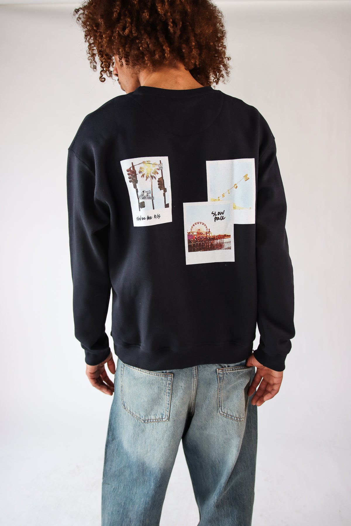 Los Angeles Santa Monica Polaroids Sweatshirt