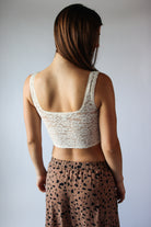 Lace Bustier Tank Top