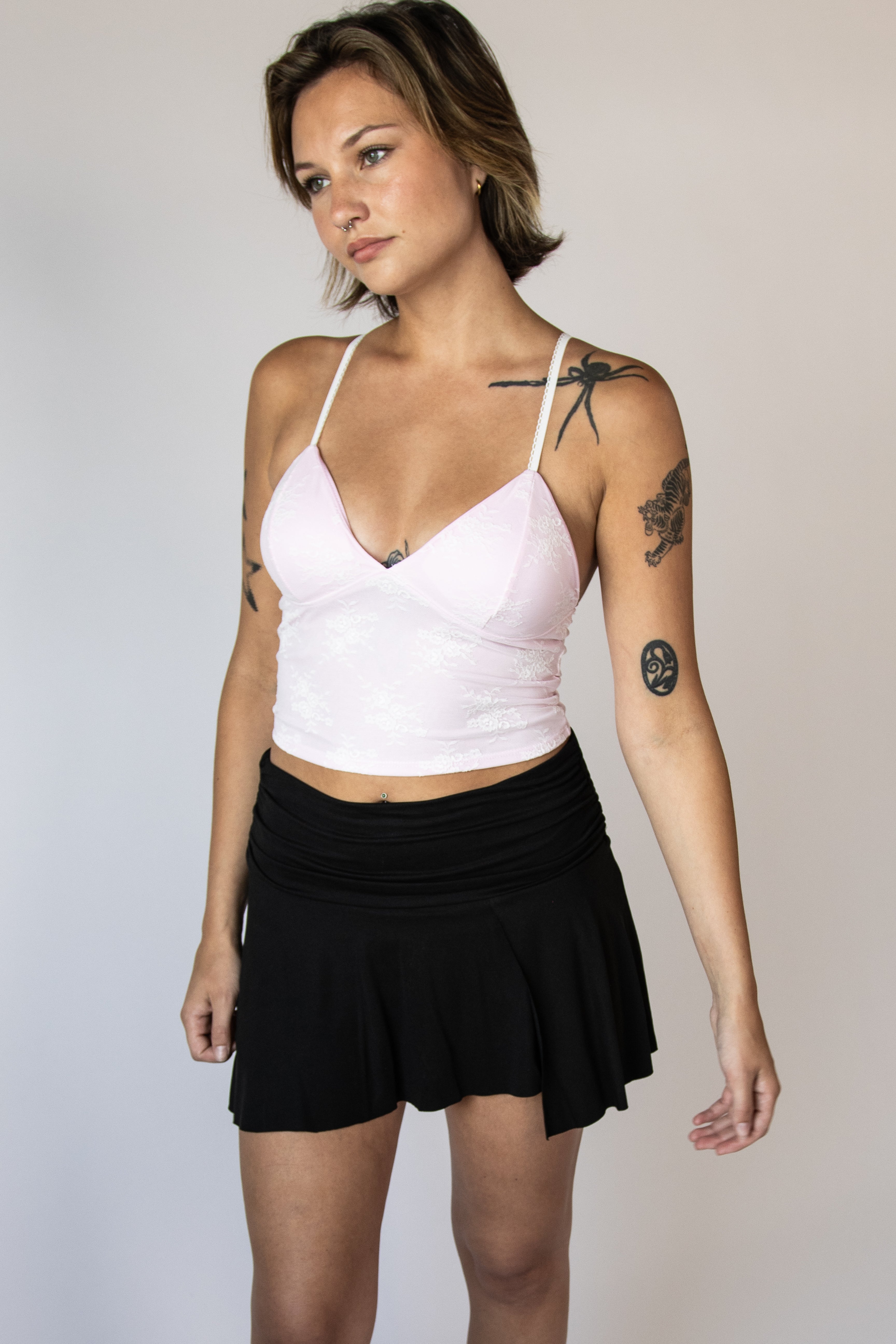 Lace Bustier Cami