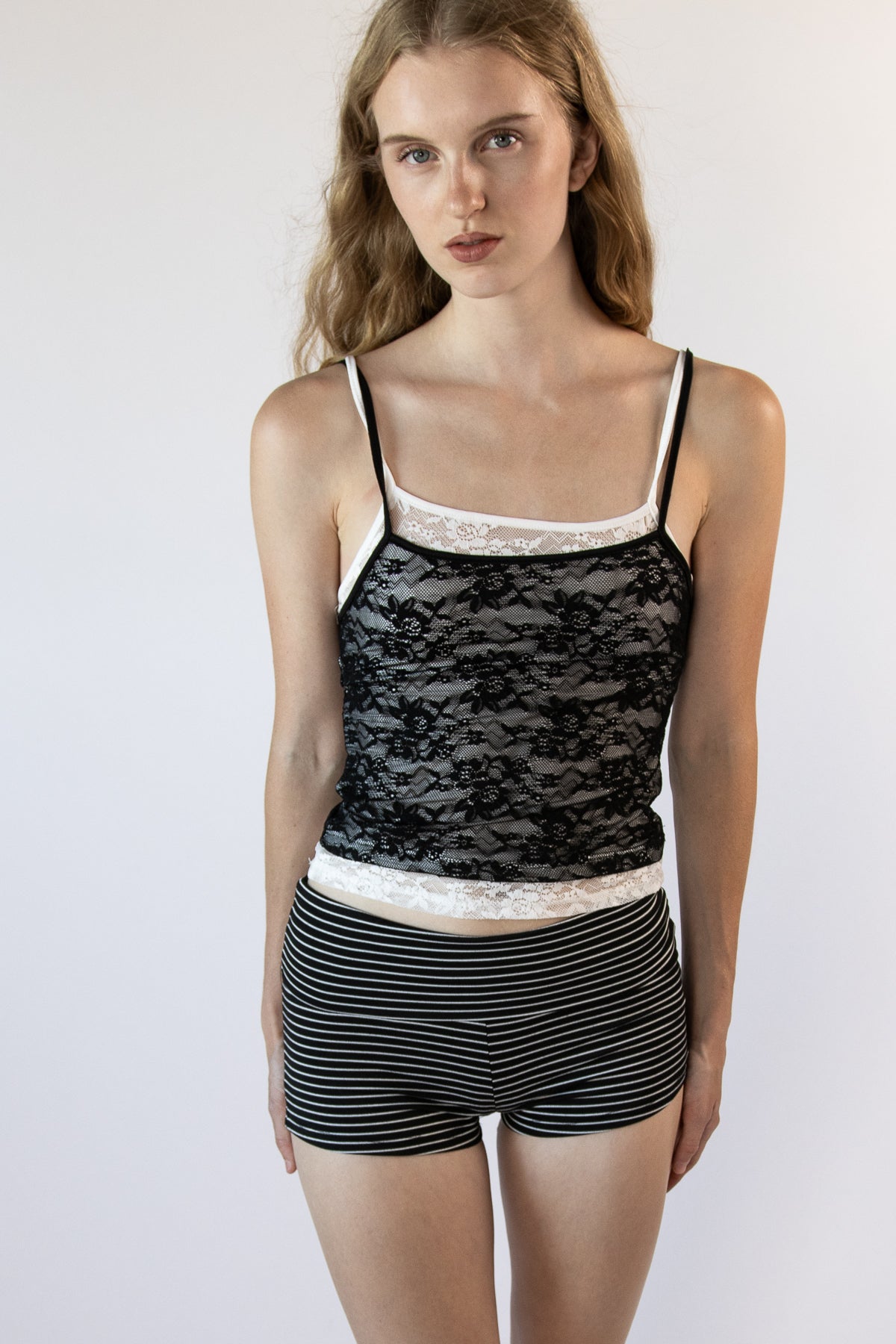 Double Layer Lace Cami