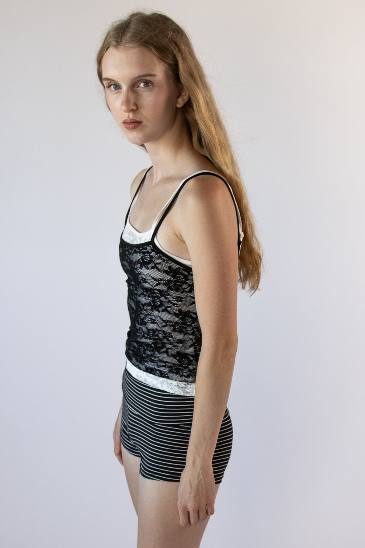 Double Layer Lace Cami