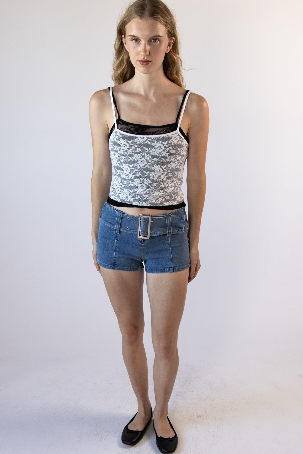 Double Layer Lace Cami