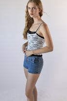 Double Layer Lace Cami