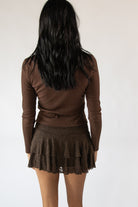 Lace Mini Skort