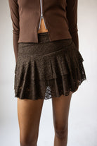 Lace Mini Skort