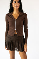 Lace Mini Skort