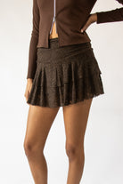 Lace Mini Skort
