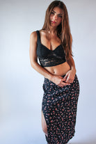 Lace Bustier Tank Top