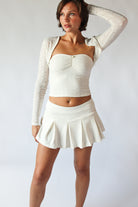 Lace Tube Top & Shrug Set