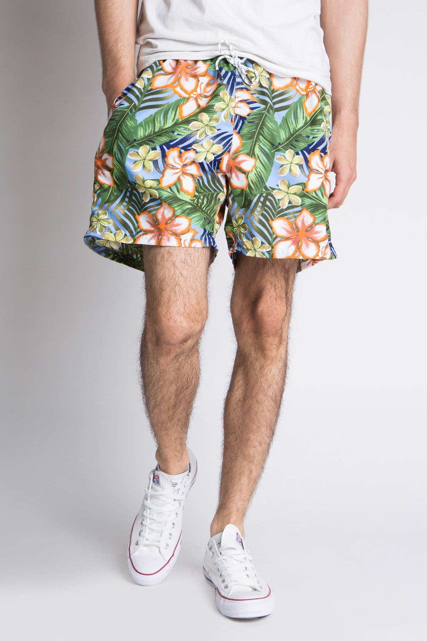 Light Blue Key Largo Swim Shorts