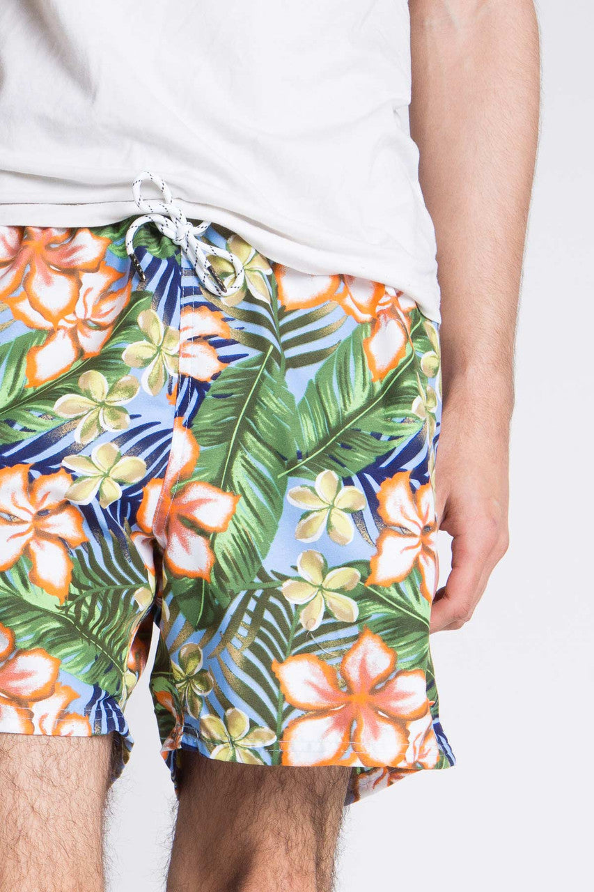 Light Blue Key Largo Swim Shorts