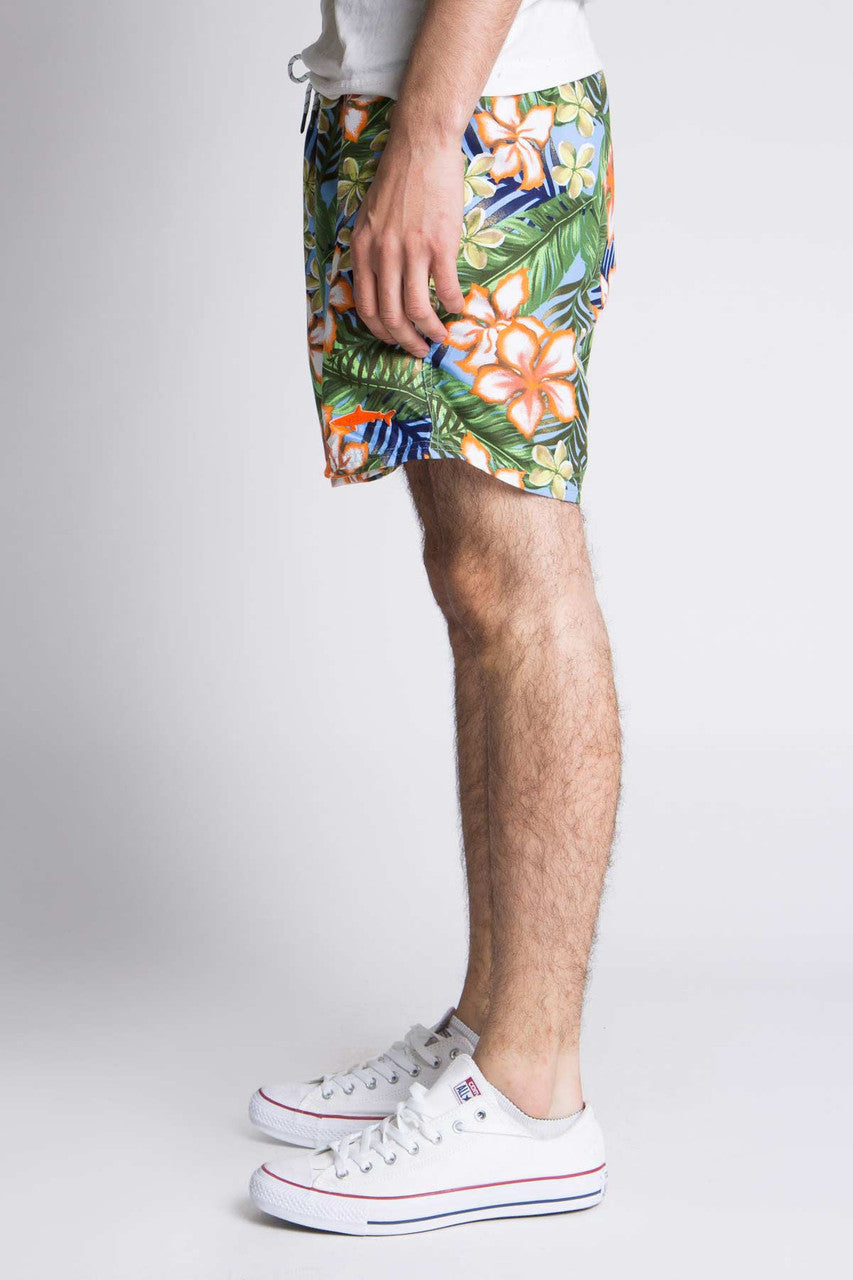 Light Blue Key Largo Swim Shorts