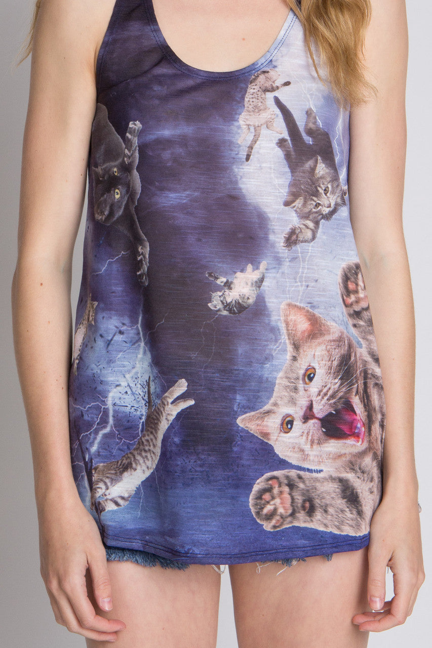 Lightning Cats Graphic Tank