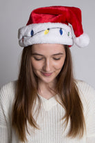 Deluxe Light Up Santa Hat