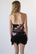 Mesh Lily Beaded Halter Neck