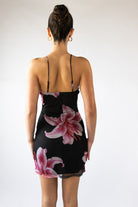 Pink Lillies Mesh Mini Dress