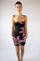 Pink Lillies Mesh Mini Dress