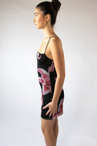 Pink Lillies Mesh Mini Dress