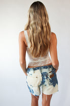 Lace Sweetheart Tank Top