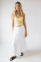 Lace Sweetheart Tank Top