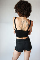 Low Rise Fold Over Shorts