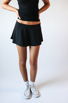 Low Rise Mini Circle Skort