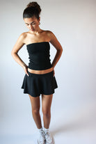 Low Rise Mini Circle Skort