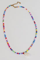 2-Piece Bead & Shell Choker Set
