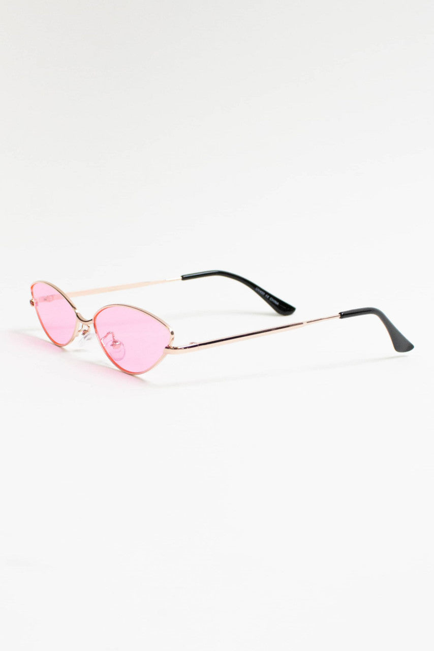 Cat Eye Wire Sunglasses
