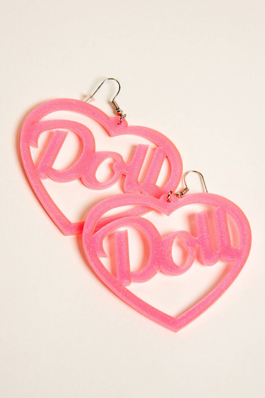 You're A Doll Heart Earrings