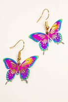 Holographic Y2K Butterfly Earrings