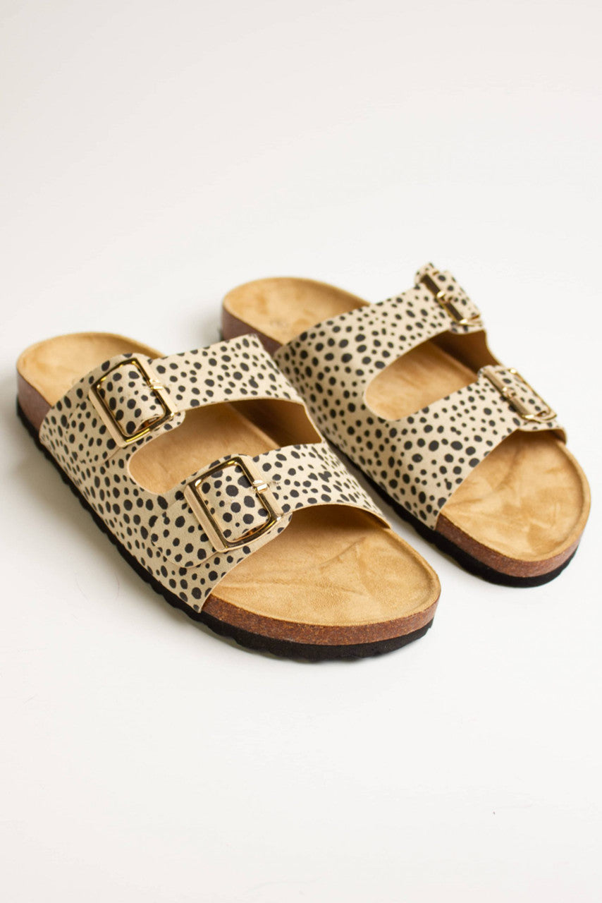 Cheetah Print Sandals