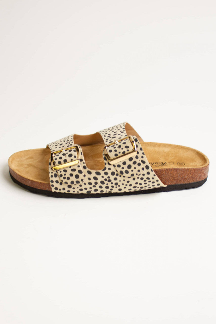 Cheetah Print Sandals