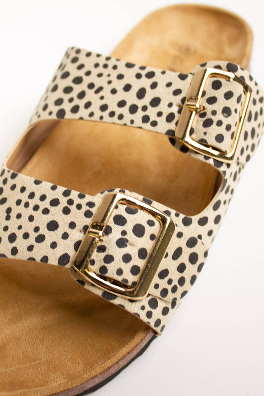 Cheetah Print Sandals