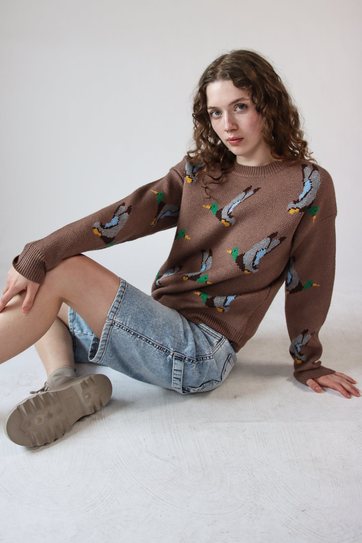 All Over Mallard Sweater
