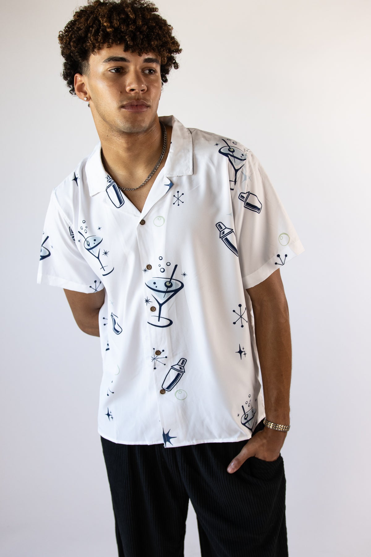 Martini Pattern Shirt