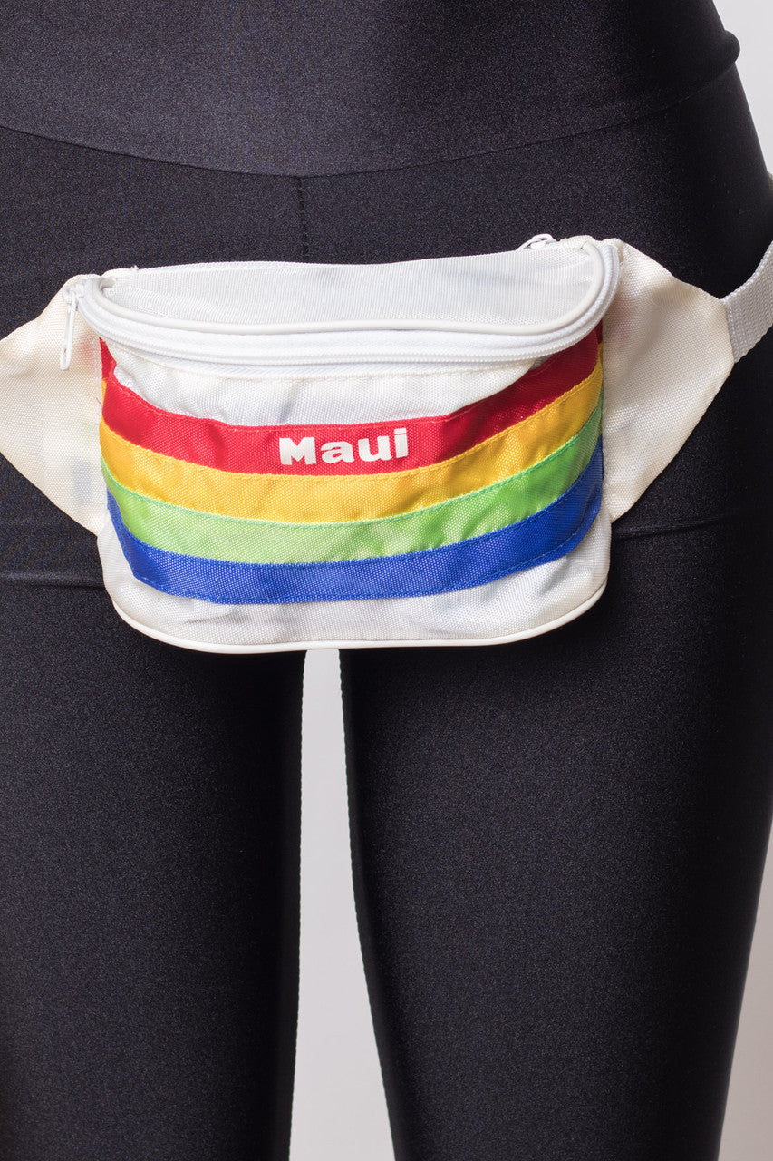 Vintage Maui Rainbow Fanny Pack