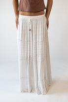Lurex Maxi Skirt
