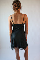 Mesh Lace Hanky Hem Dress