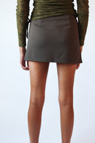 Basic Mini skort Brown
