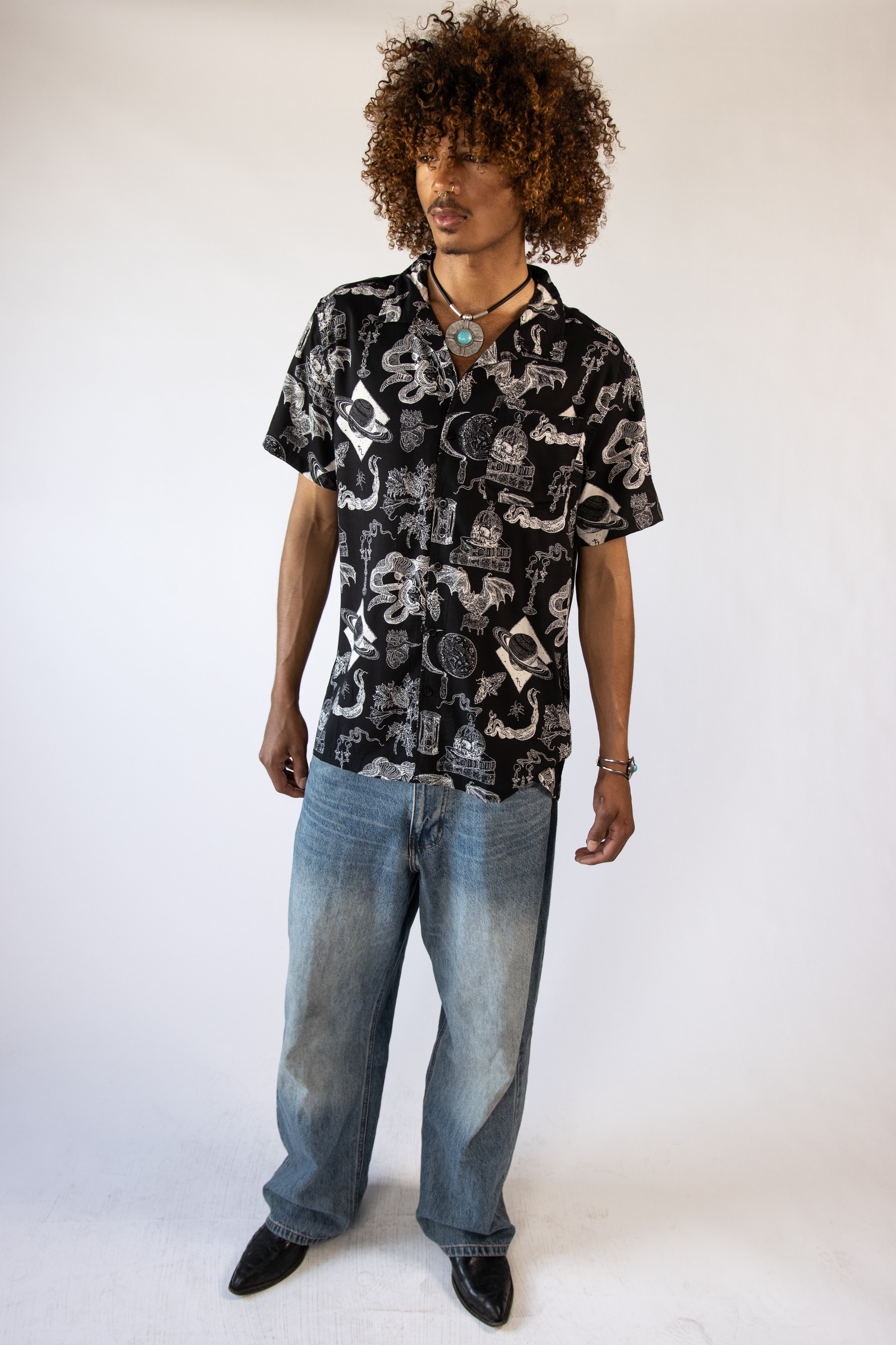 Moonlight Ritual Button Up Shirt