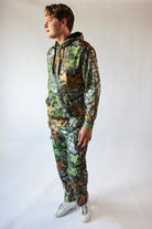 Woodland Camo Cargo Sweatpants