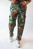 Woodland Camo Cargo Sweatpants